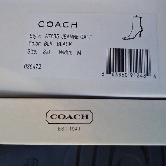 Coach leather boots - Picture 2 of 5